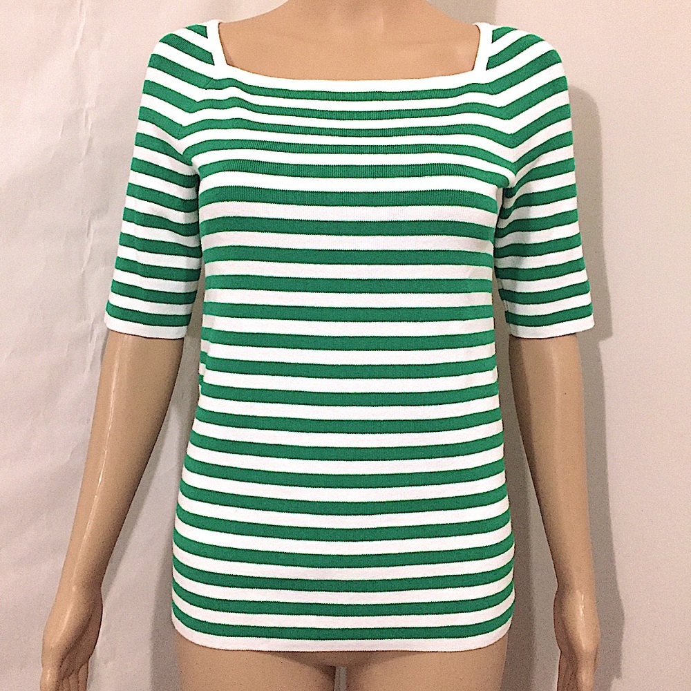 Talbots Square Neck Knit Top - Picture 4 of 13